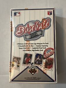 FIND THE NOLAN 1991 UPPER DECK Baseball FACTORY SEALED Box -JORDAN SP1🔥HITS!!