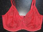 M*S Bright Coral Mesh Lace non padded Underwired Full Cup Support Bra