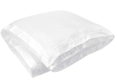 Ralph Lauren Bedford Jacquard Cotton Duvet Cover - FULL / QUEEN - Classic White - Image 1 of 4