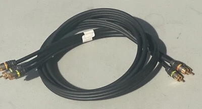 Monster Video 2CV High Resolution DVD Component Video Cable 6ft Threaded Plugs - Image 1 of 3