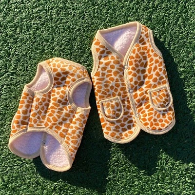 Badooggy Apparel: Giraffe Vest for Dogs | Cozy Comfort and Easy to Wear | SizeXL - Image 1 of 3