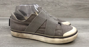 Keen Elsa III Gore Women’s Sneaker Slip-On 6 Gray Canvas Elastic Comfort Shoes - Picture 1 of 9