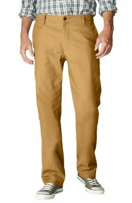 New Dockers Mens Pants Khaki Straight Fit D2 Mustard Slacks Chino NWT $58 - Image 1 of 4