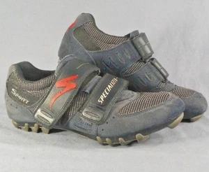 Specialized Fahrrad Wildleder Sportschuhe Herren blau Gr. 39 US 7 mit Shimano Stollen  - Bild 1 von 10