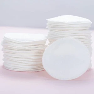 Runde Wattepads Wolle fusselfrei rund Kosmetik Gesicht Augen Make Up Pads - Bild 1 von 6