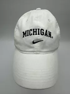 Vintage Michigan Wolverines ""SWOOSH"" Nike Team Mütze Kappe - Bild 1 von 13