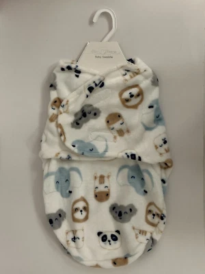 Nuevo con etiquetas Saco de dormir Bon Dormir Baby Swaddle suave polar koalas, osos y elefantes Foto 1 de 3