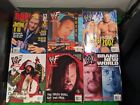 Lot de 16 x Vintage Wrestling Magazine Lot WWF WWE Royal Rumble Wrestlemania