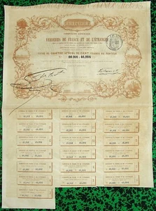 Paris IX ème 28 Rue Grange Batelière - Superbe Secteur des Verreries 01/01/1857 - Picture 1 of 1