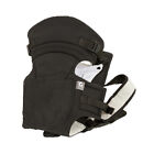 Childcare Adjustable Padded Strap W/Pocket Baby Carrier For Babies 3.6-9kg Black