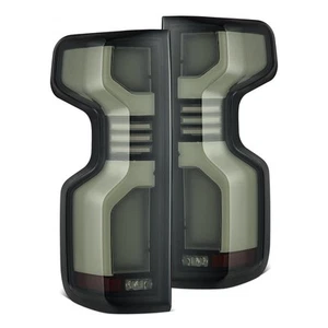 Luces traseras LED AlphaRex Luxx negras para Chevy Silverado 1500 2500HD 3500HD 20-24 - Imagen 1 de 8