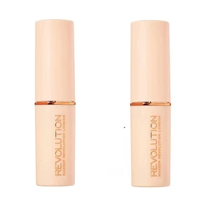 Pack of 2 Makeup Revolution Beauty Fast Base Stick Foundation, F8 - Picture 1 of 6