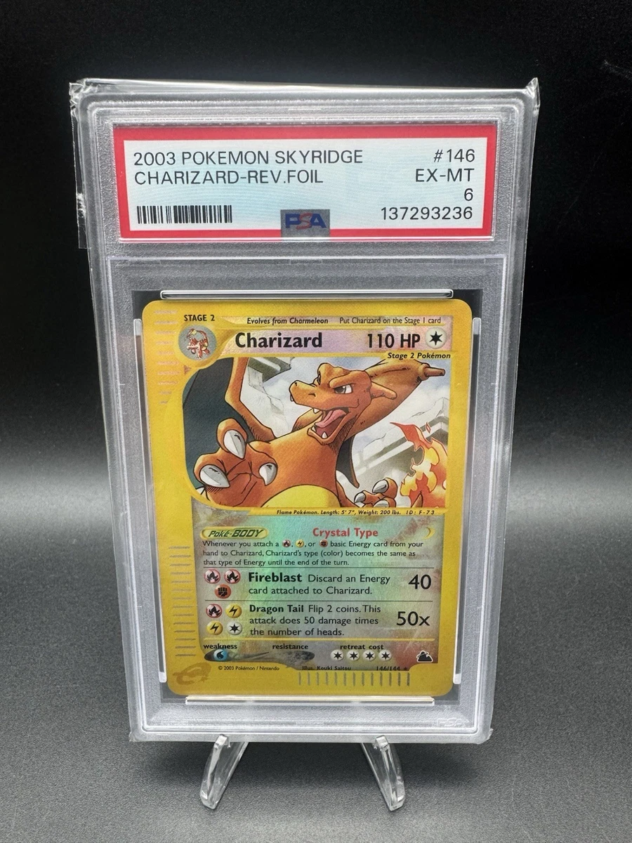 Charizard Pokémon TCG Skyridge Collectible Individual Card Games