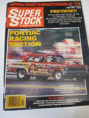 BACK ISSUE SUPER STOCK & DRAG ILLUSTRATED MAY 1978, DYNO DON, WINTER NATS, GARLI - Imagem 1 de 4