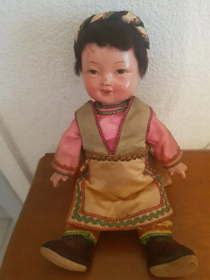 Poupee Ancienne Asiatique - Photo 1/4