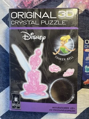 Puzzle Disney Campanilla Original Cristal 3D 43 Piezas Nuevo En Caja Foto 1 de 2
