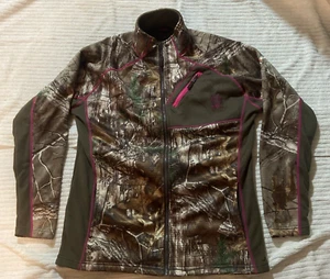 Rocky Athletic Mobility Zip-Up Camouflage Jacket Realtree Women's XL Pockets - Picture 1 of 14