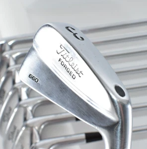 8p Titleist 660 Forged 3-4-5-6-7-8-9-PW RH Golf Iron Set NSPro 950GH R Regular - Picture 1 of 21