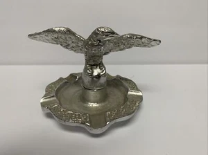 Vintage Aluminum Eagle Ashtray Very Nice! (unmarked) - Picture 1 of 11