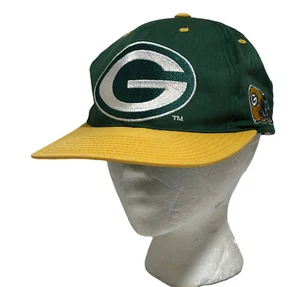 Green Bay Packers Snapback Baseball Cap Hat Team NFL Wisconsin Football Team EUC - Picture 1 of 10
