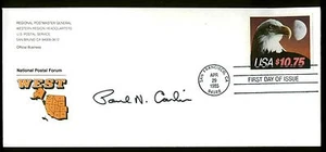 2122 $10,75 AQUILA FDC SAN FRANCISCO, CA FORUM POSTALE NAZIONALE CACHET - Foto 1 di 2