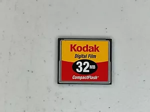 Kodak Digital Film Card For Digital Cameras 32 MB Compact Flash - Picture 1 of 2
