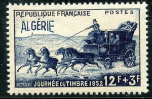 BRIEFMARKE FRANZÖSISCHE KOLONIEN ALGERIEN NEU NR. 294 ** TAG DER BRIEFMARKE - Bild 1 von 1