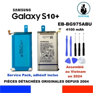 BATTERIE ORIGINE SAMSUNG GALAXY S10 Plus S10+ SM-G975 EB-BG975ABU 4100mAh OUTILS - Photo 1 sur 10