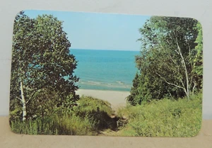 West Michigan Shore Postcard Unused Lake Michigan Penrod Studios Berrien Center - Picture 1 of 2