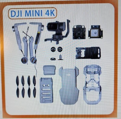 DJI Mini 4K Parts & Accessories 2025