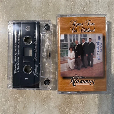 Cassette The Wilburns Hymns For Our Childhood Religious Tested (New Case) - Image 1 of 2