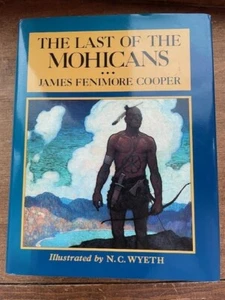 THE LAST OF THE MOHICANS James Fenimore Cooper N.C. Wyeth HB/DJ Scribners 1st Ed - Picture 1 of 8