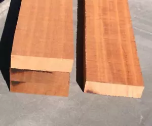 Sapele Board African Mahogany 1 inch Hard Wood 520mm BOAT Timber 27x94mm RED - Picture 1 of 4