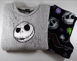 Pigiama Jack Skellington PJ Set Taglia M Incubo Prima di Natale Pile Disney - Foto 1 di 9