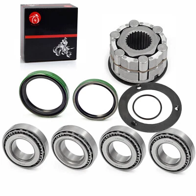 Front Wheel HUB CLUTCH & Bearings Seals For Polaris Sportsman 500 400 335 4x4 HO - Image 1 of 4