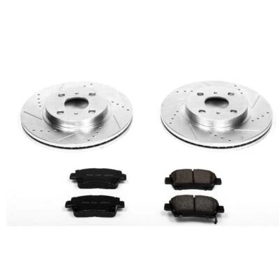 PowerStop Disc Brake Kit - Front - Fits Scion xA 2004-2006, Scion xB 2004-2006 Z — 第 1/4 张图片