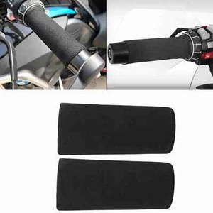 2PCS Non-slip Soft Foam Handlebar Grip Cover for Comfortable Motorcycle Ride AU - Picture 1 of 8