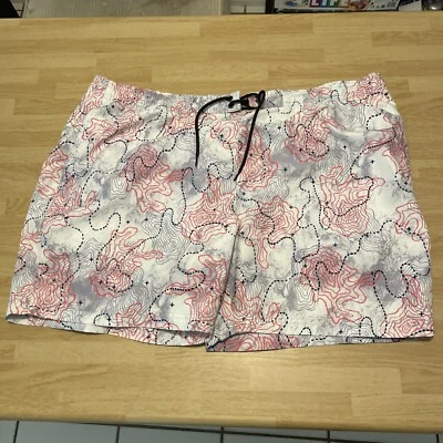 Bañador Reel Legends 2XL blanco/gris/naranja/azul para hombre nuevo con etiquetas $24 Foto 1 de 4