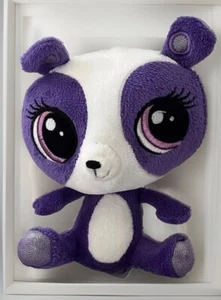 Hasbro Littlest Pet Shop LPS Penny Ling Purple Panda Soft Toy-19cm - Picture 1 of 5