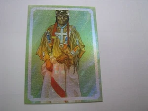 Native Americans Prismatic Foil Chase Card #4 Dull Knife Bon Air 1995 - Picture 1 of 2