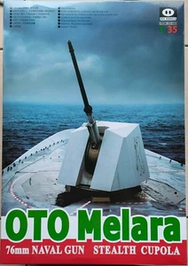 PIG MODELS 1/35 OTO Melara 76mm NAVAL gun mounted stealth cupola - Picture 1 of 4