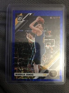 2019-20 Panini Donruss Optic Nikola Jokic Blue Velocity Prizm SP Insert - Bild 1 von 2