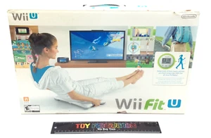 Wii Fit U Spiel mit Wii Balance Board und Fitmeter -Verpackung beschädigt- - Bild 1 von 13