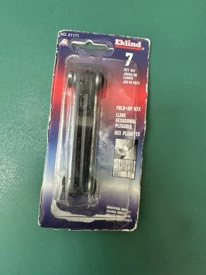 Eklind Hex Allen Key Set(New) Read Description/7 Piece Metric - Image 1 of 4