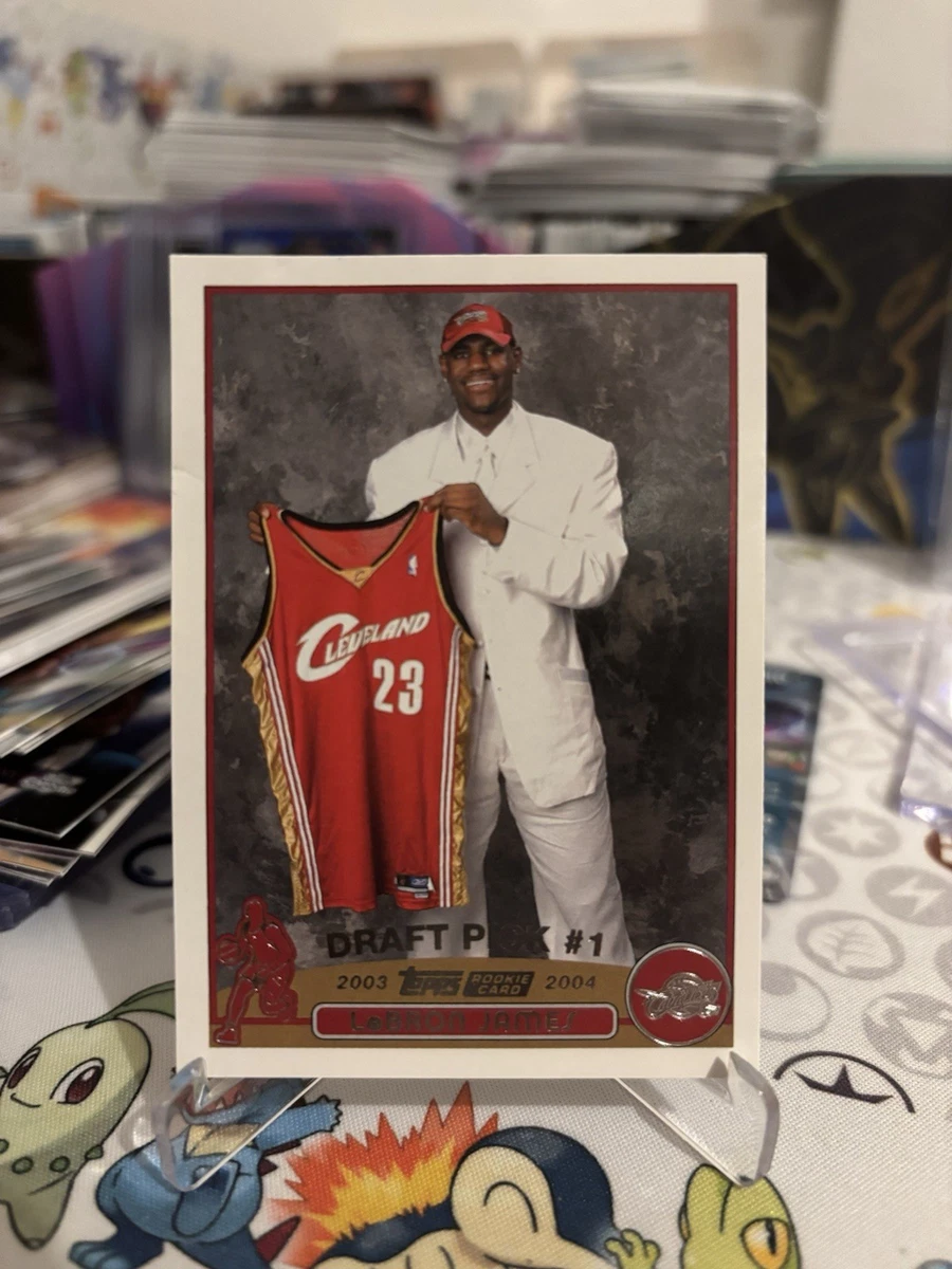 LeBron James Topp Rookie Basketball Trading Cards & Accessories