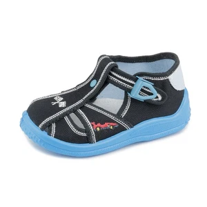 Zetpol Igor Boys' Natural Canvas Fisherman Metal Cam Lock Buckle Closure Sandal - Picture 1 of 7