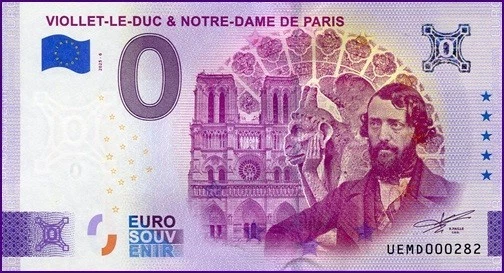 UEMD / VIOLLET-LE-DUC & NOTRE-DAME DE PARIS / BILLET 0 € / 0 €-SCHEIN / 2025-6 - Photo 1/1