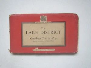 Vintage 1960 Lake District Ordnance Survey Map - Picture 1 of 9
