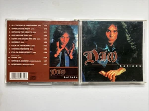 Dio CD - Ballads - Three Bonus Tracks - Import - Great Condition - Imagen 1 de 2