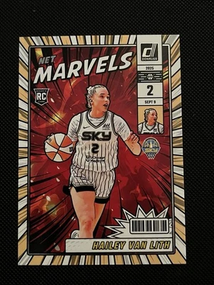 2025 Panini Donruss WNBA Hailey Van Lith My House #24 芝加哥天空新秀卡 — 第 1/2 张图片